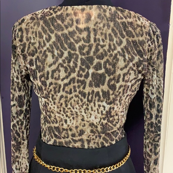 From Saks SCRIPTED bodysuit 🌟perfect 🌟 - Picture 3 of 12